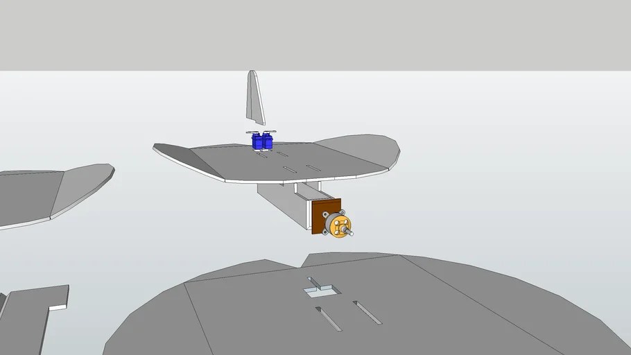 Flite test Nutball Rc plane 3D Warehouse