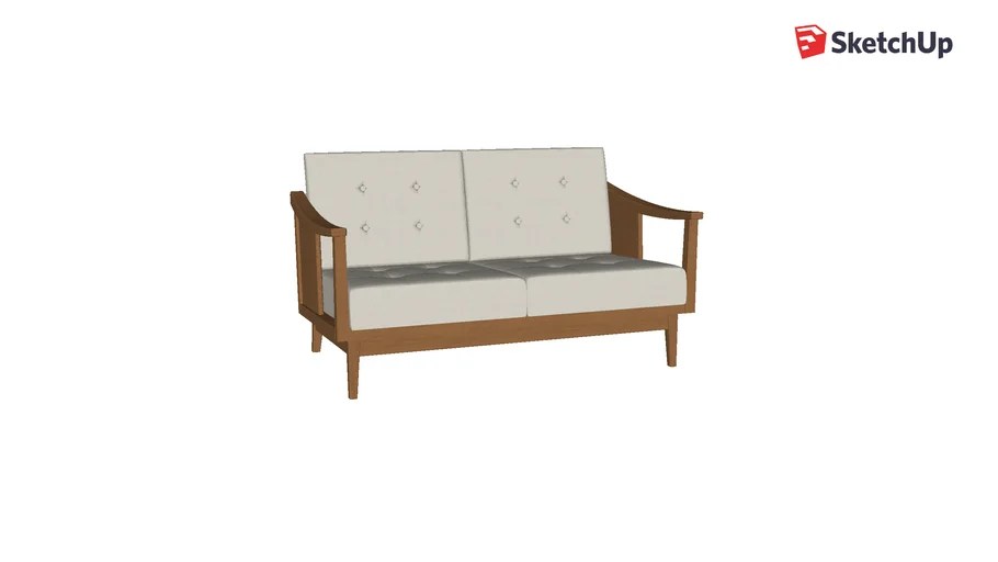 Sofá OsloMóveis James 3D Warehouse