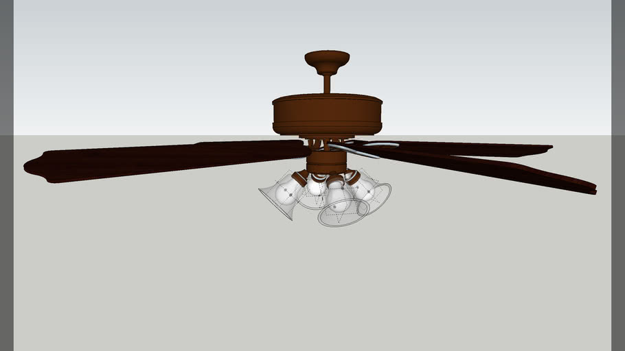 basic ceiling fan 3D Warehouse