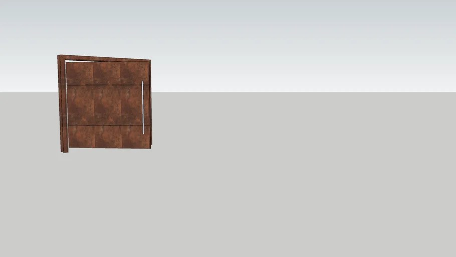 pivot door 2 3D Warehouse