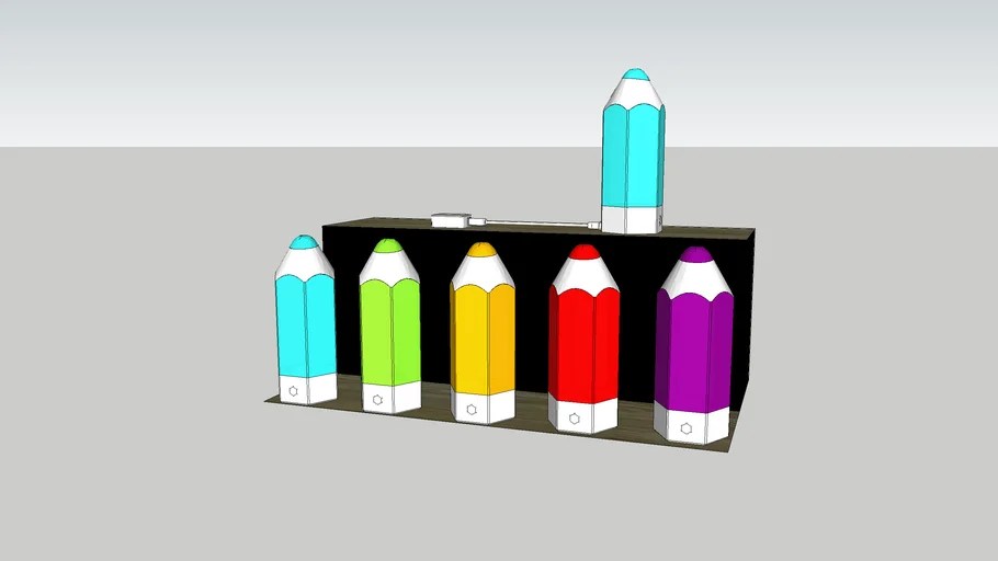 PELARBOJ LED table lamp, multicolour #IKEA | 3D Warehouse