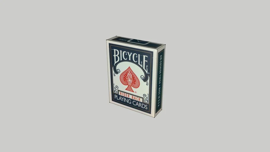 Bicycle Playing Cards 3D Warehouse