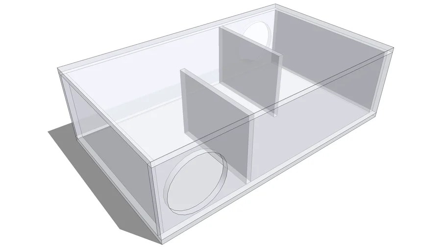 Dynamic HVAC Baffle Box 3D Warehouse