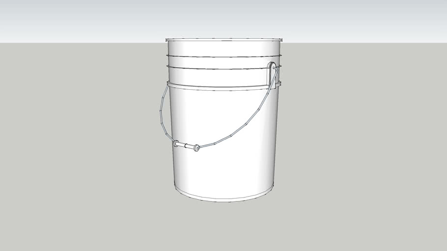 Uline 5 Gallon Bucket 3D Warehouse