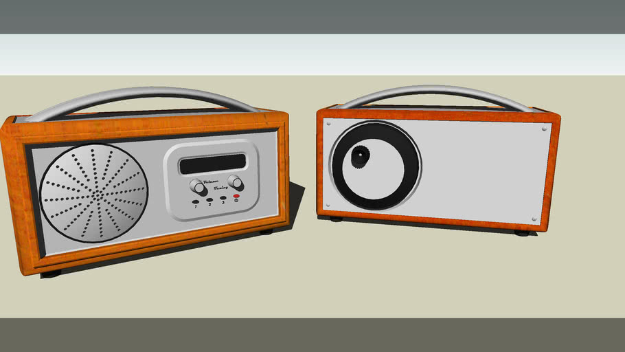 Clockwork Digital Radio 3D Warehouse