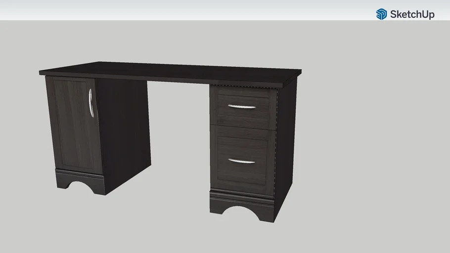 Pelingo 60 inch Computer Desk 3D Warehouse