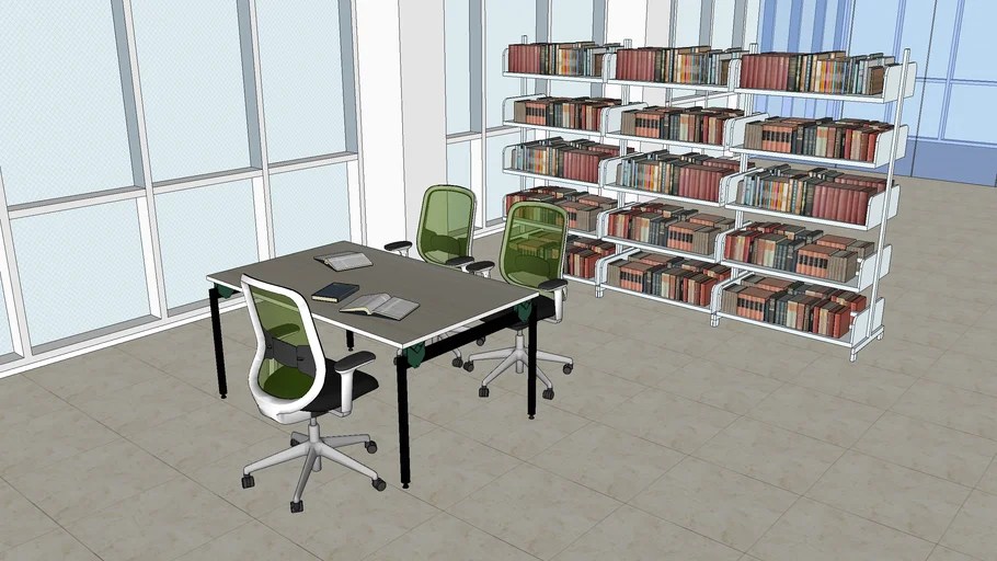 Library Sketchup
