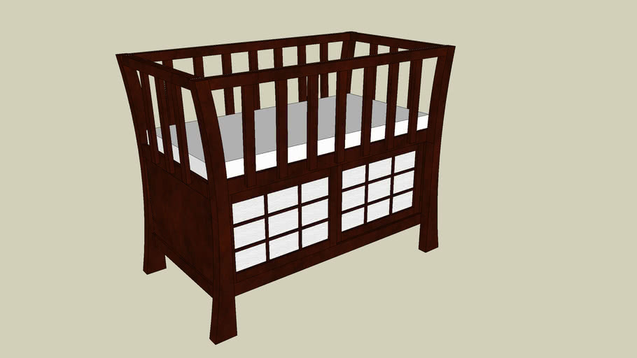 Japanese Style Cot 3D Warehouse