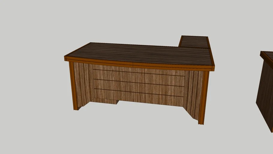 EXECUTIVE OFFICE TABLE 3D Warehouse