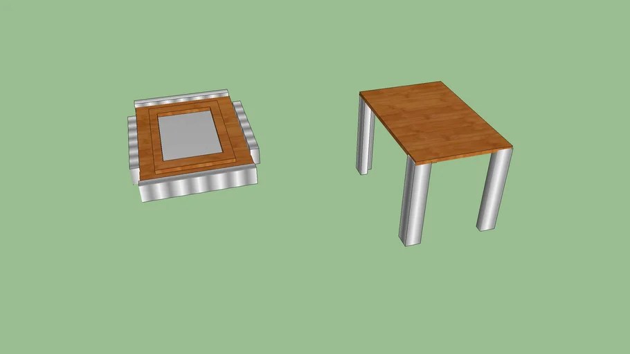 Table frame prototype (Picture Frame/ Table innovative design) 3D Warehouse