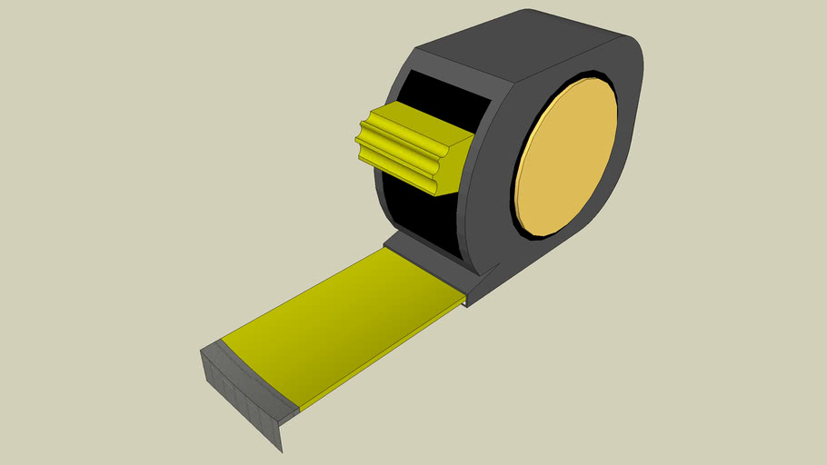 Sketch Up's Tape Measure Tool 3D Warehouse