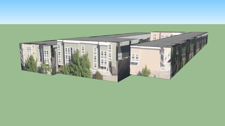 Potrero Court San Francisco, CA, USA 3D Warehouse