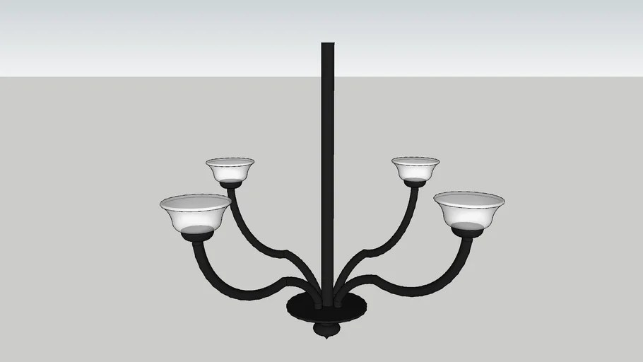 Small Chandelier 3D Warehouse