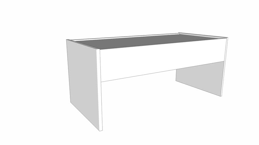 IKEA DUNDRA Activity table with storage 3D Warehouse