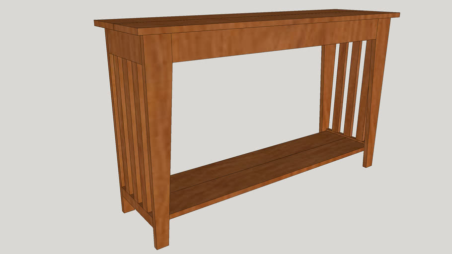 Entrance Table 3D Warehouse