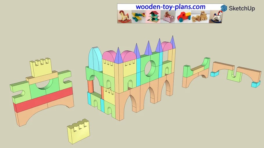 Building Blocks 3D Warehouse