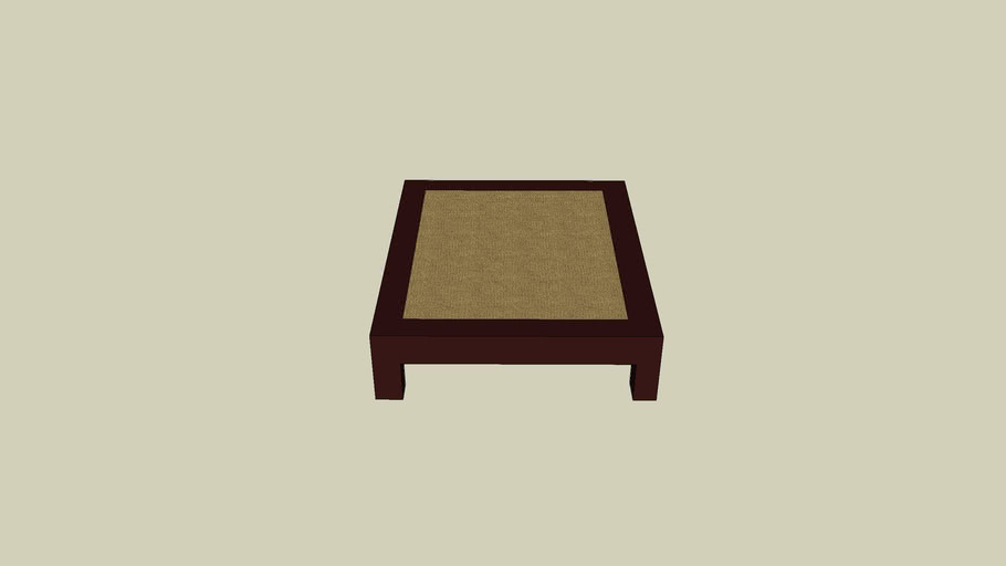 Futon standard 3D Warehouse
