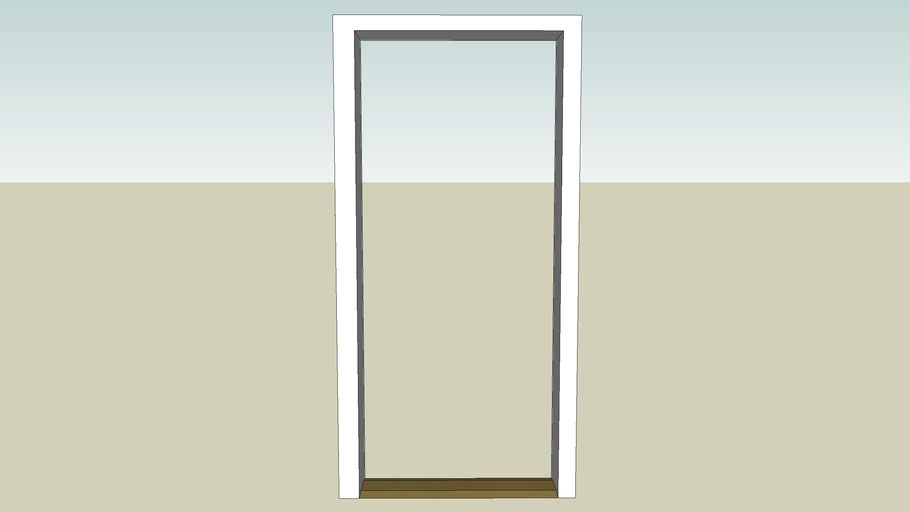 basic door frame.. 3D Warehouse