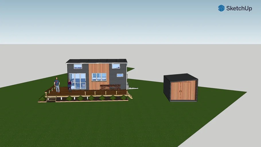 Tiny House Te Anau 3D Warehouse