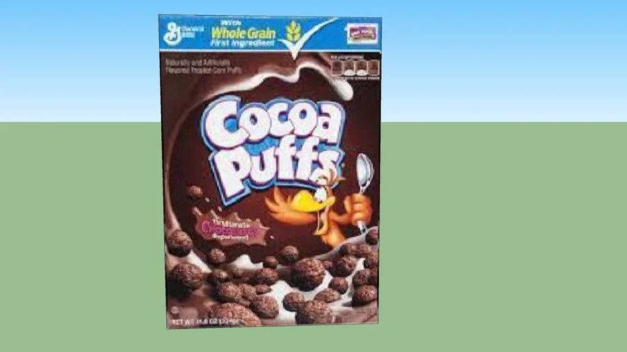 General Mills Cocoa Puffs 3D Warehouse