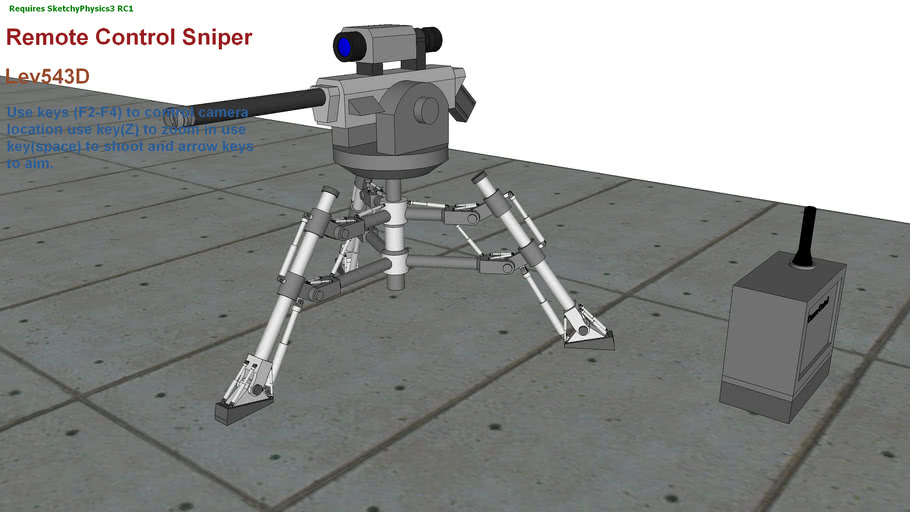 Remote Control Sniper 3D Warehouse