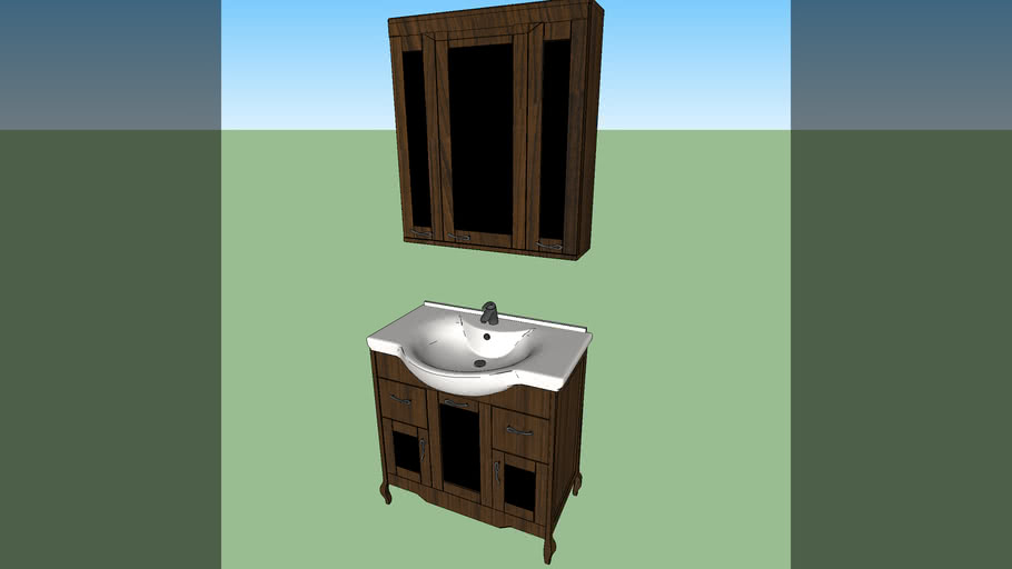 bathroom mirror 3D Warehouse