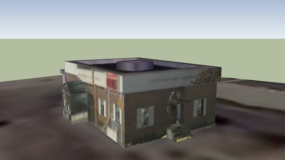 Cattaraugus County Bank Building 3D Warehouse