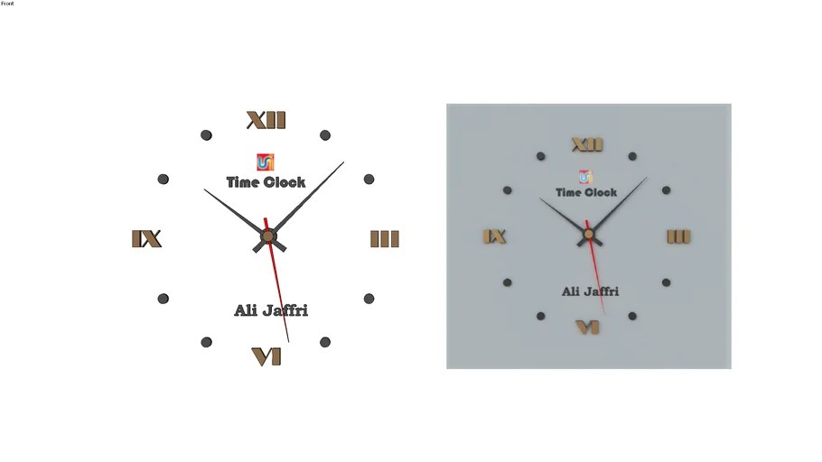 Wall Clock 3D Warehouse