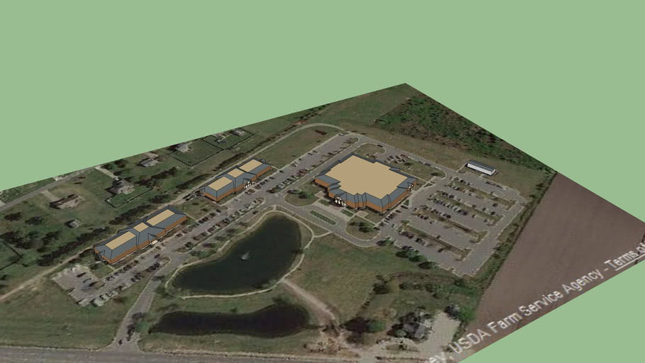 Currituck County Government Center 3D Warehouse