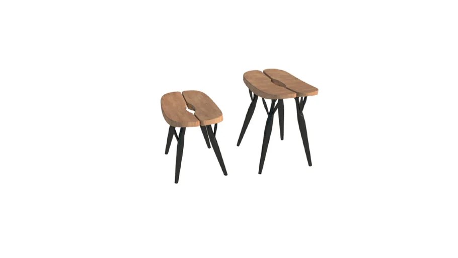 Artek Pirkka Stools 3D Warehouse