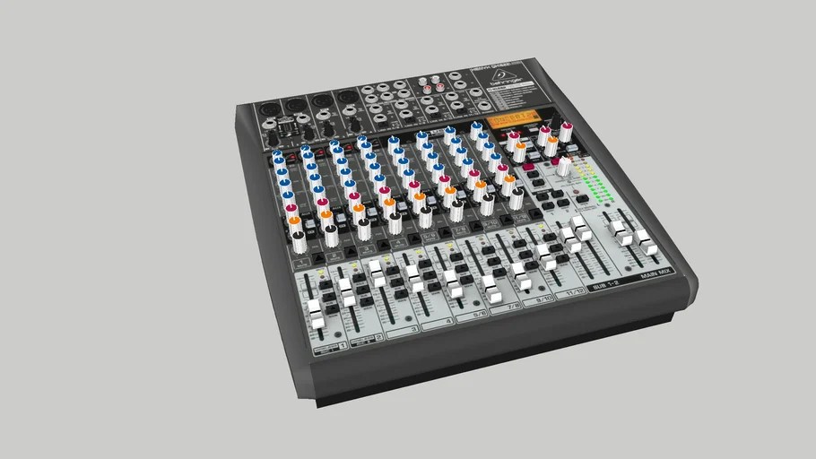 Behringer Xenyx QX1622 mixer 3D Warehouse