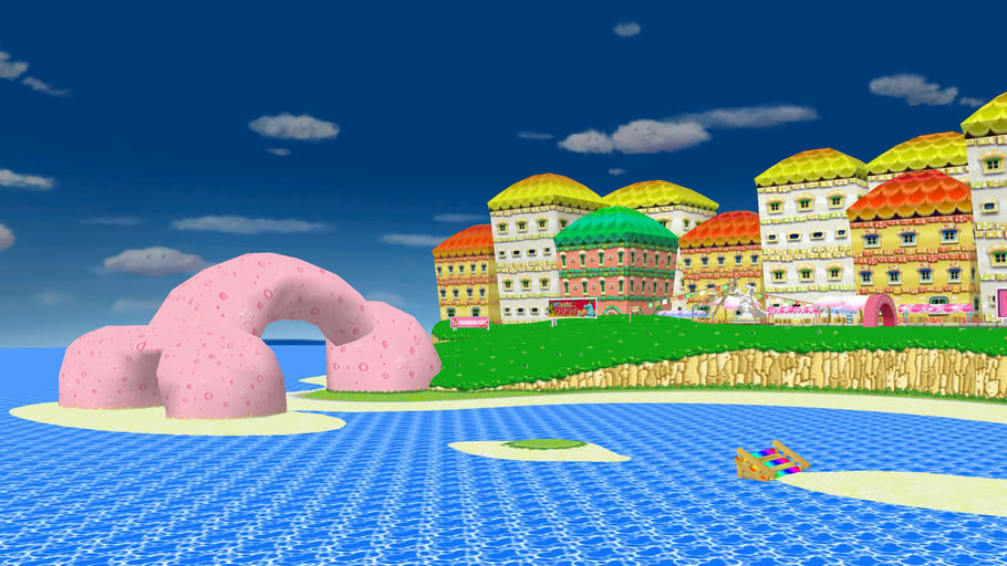 Peach Beach (Mario Kart Double Dash!!) 3D Warehouse