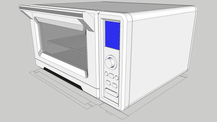 Toaster Oven 3D Warehouse