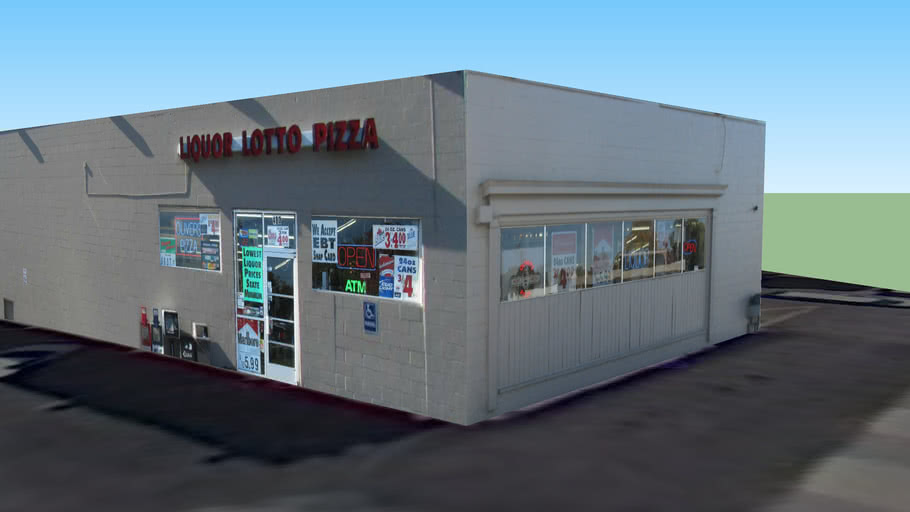 See the Quick Stop Convenience Store in Plymouth, MI in 3D 3D Warehouse