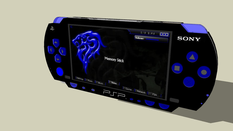 My customized PSP 3D Warehouse