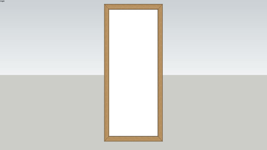 vintage mirror enscape ready 3D Warehouse