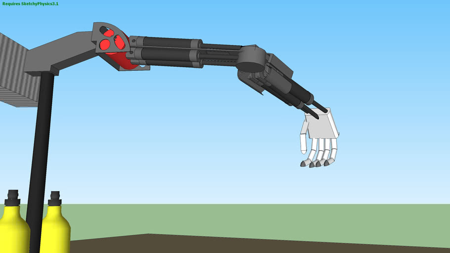 big bang thoery robot arm 2 3D Warehouse