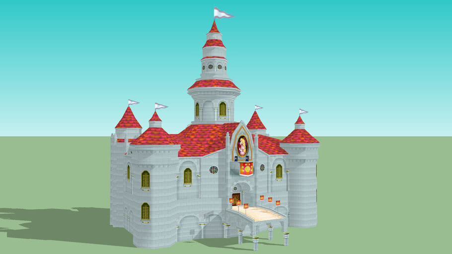 Peach's Castle 3D Warehouse