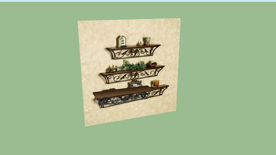 ANTIQUE WALL SHELF 3D Warehouse