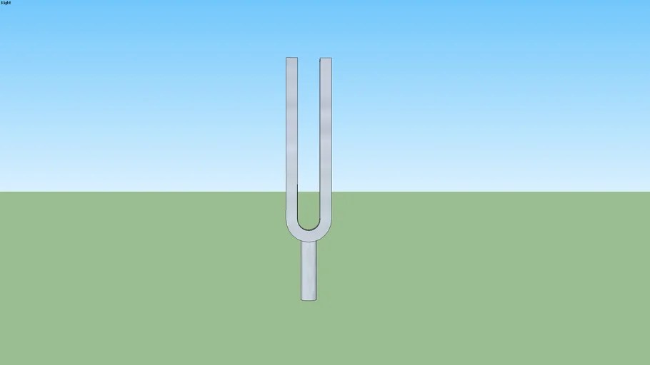 tuning fork 3D Warehouse
