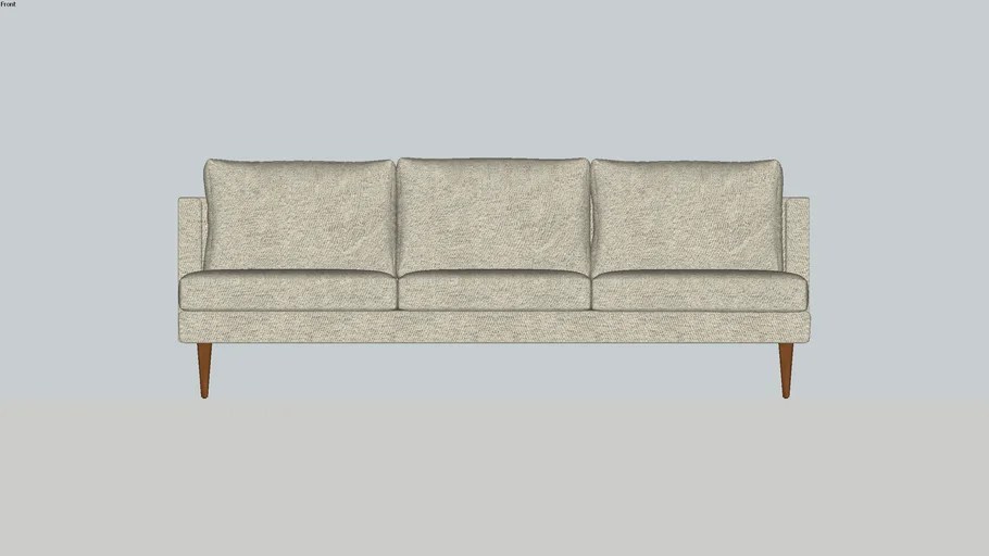 Haven Loft Sofa West Elm 3D Warehouse