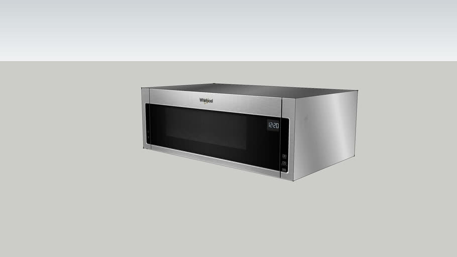 Whirlpool Low Profile OvertheRange Microwave Hood Combination