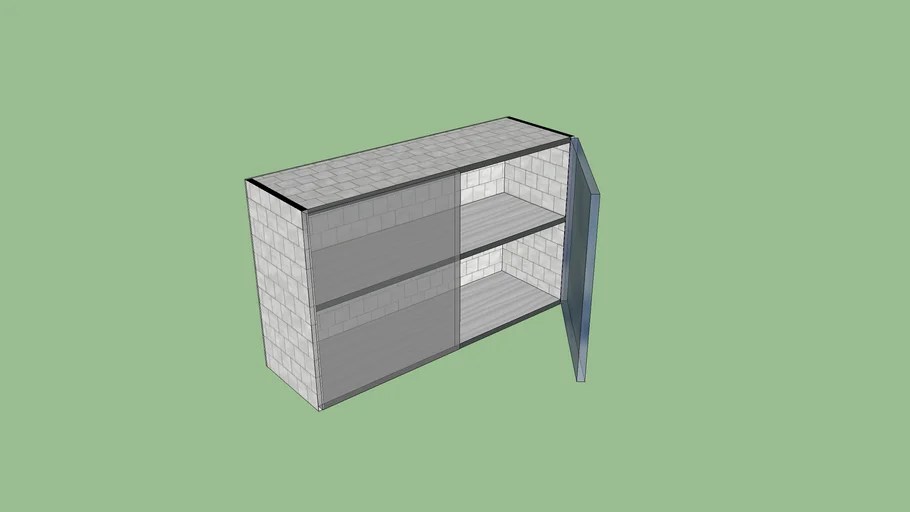 Small cupboard 3D Warehouse