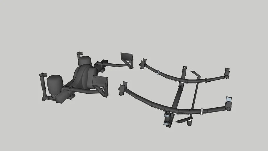axles for truck 3D Warehouse