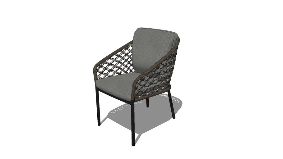SUNSDining chairNappaMacramé 3D Warehouse