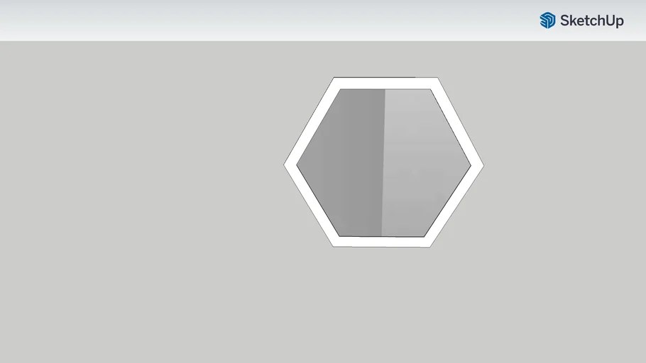 Hex Mirror 3D Warehouse