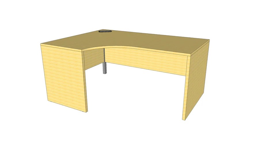 Office Corner Desk 3D Warehouse