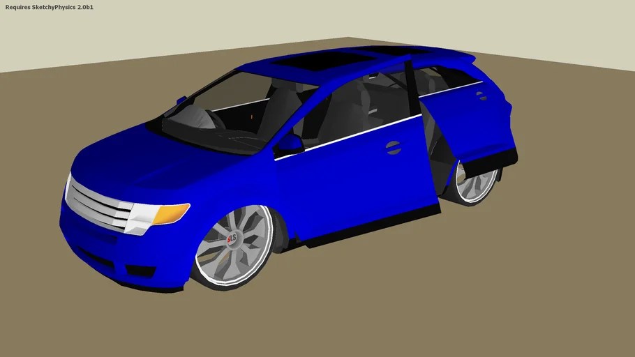 Tuned Ford Edge | 3D Warehouse