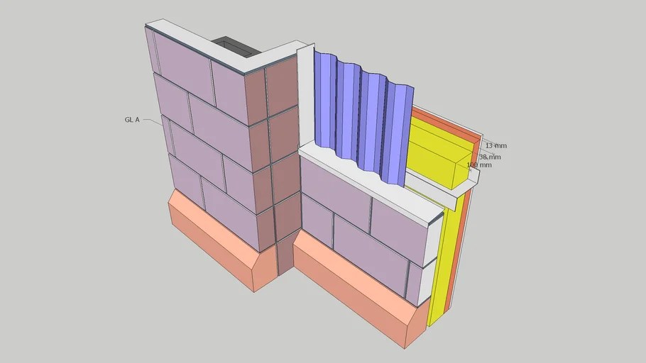 Wall jog 3D Warehouse