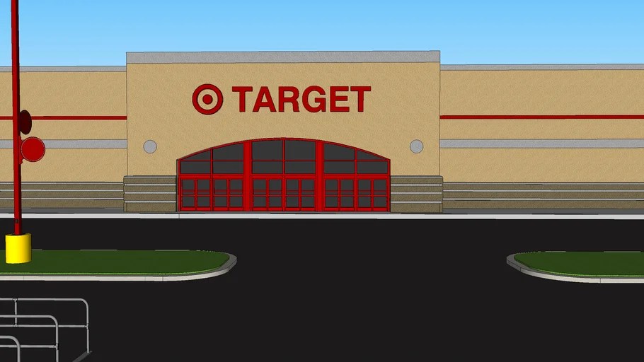 Target store (early 2000's exterior) 3D Warehouse